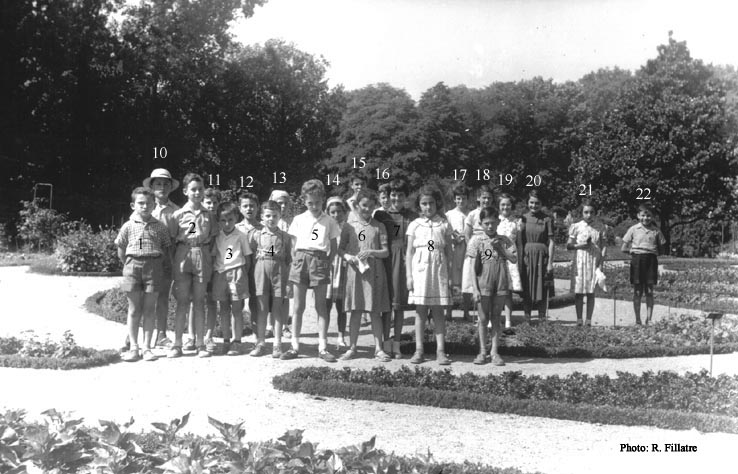 Groupe voyage 1957