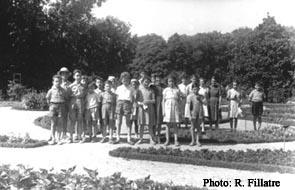 Groupe voyage 1957